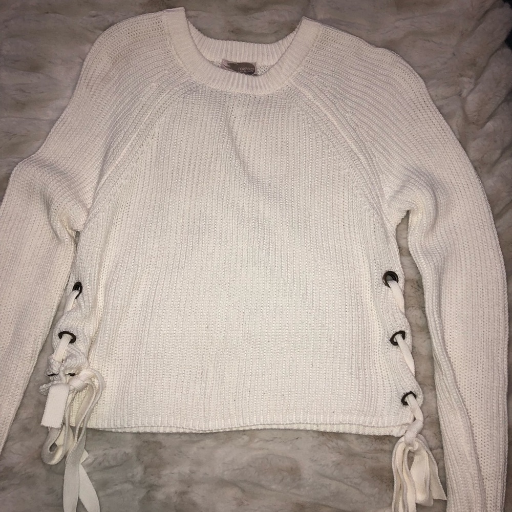 Cream sweater!